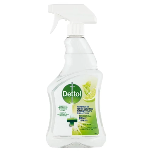 DETTOL LIME & MENTA ANTIBAKTERIÁLIS FELÜLETTISZTÍTÓ SPRAY 500 ML