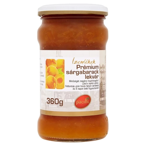 ÍZEMLÉK PREMIUM LEKVÁR SÁRGABARACK 360G