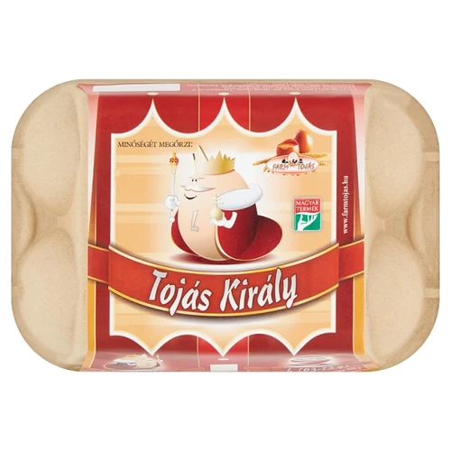 FARM TOJÁS TOJÁS KIRÁLY FARM TOJÁS L 6 DB