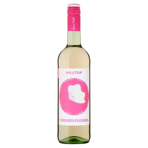 HILLTOP NESZMÉLY CSERSZEGI FŰSZERES SZÁRAZ FEHÉRBOR 12% 75 CL