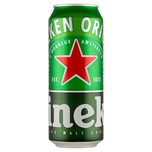 HEINEKEN MINŐSÉGI VILÁGOS SÖR 5% 0,5 L