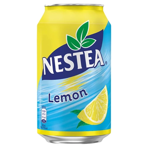 NESTEA SZÉNSAVMENTES CITROM ÍZŰ TEA ÜDÍTŐITAL CUKROKKAL ÉS ÉDESÍTŐSZERREL 330 ML