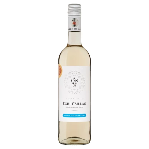 OSTOROSBOR EGRI CSILLAG CLASSICUS SZÁRAZ FEHÉRBOR 11,5% 750 ML