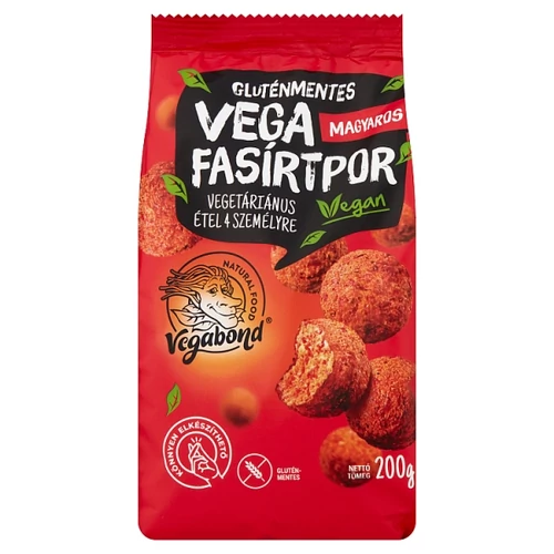 VEGABOND MAGYAROS GLUTÉNMENTES VEGA FASÍRTPOR  200 G