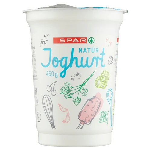 SPAR NATÚR ÉLŐFLÓRÁS JOGHURT 450 G
