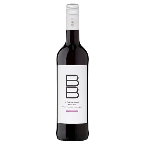 BB DUNÁNTÚLI KÉKFRANKOS FÉLÉDES VÖRÖSBOR 12% 0,75 L