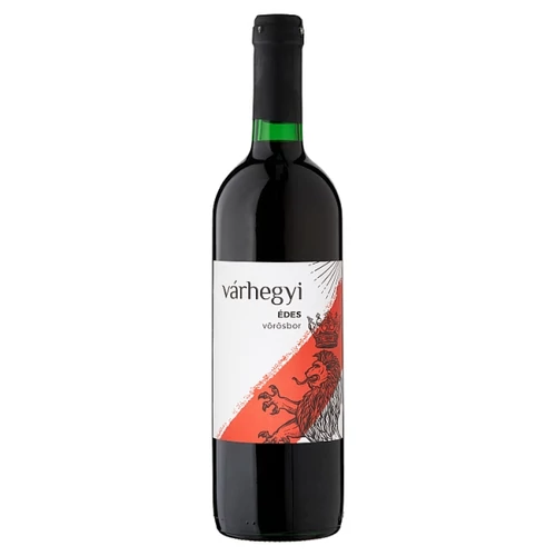 VÁRHEGYI DUNA-TISZA KÖZI CUVÉE ÉDES VÖRÖSBOR 10% 750 ML