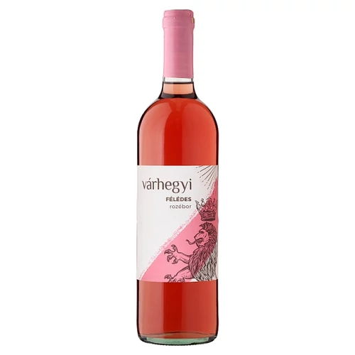 VÁRHEGYI DUNA-TISZA KÖZI CUVÉE FÉLÉDES ROZÉBOR 10,5% 750 ML
