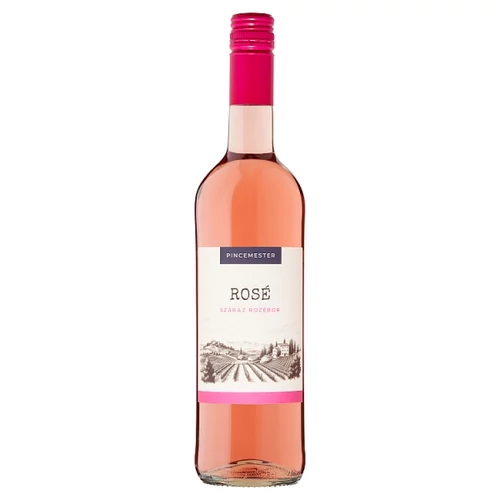 PINCEMESTER FELSŐ-MAGYARORSZÁGI ROSÉ CUVÉE SZÁRAZ ROZÉBOR 12% 750 ML