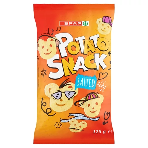 SPAR SÓS BURGONYASNACK 125 G 