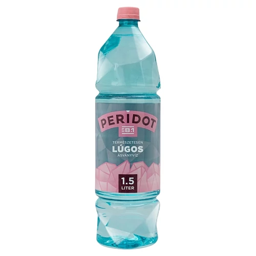 PERIDOT PH 8,1 SUPER-PREMIUM TERMÉSZETESEN LÚGOS ÁSVÁNYVÍZ 1,5 L