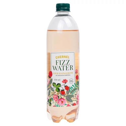 CHERNEL FIZZ WATER EPER-BAZSALIKOM ÍZŰ SZÉNSAVAS ÜDÍTŐITAL 750 ML
