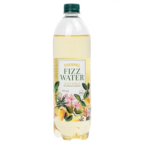 CHERNEL FIZZ WATER ALMA-KÖRTE ÍZŰ SZÉNSAVAS ÜDÍTŐITAL 750 ML