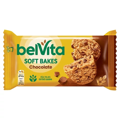 BELVITA SOFTY CSOKIDARABOS KEKSZ 50G