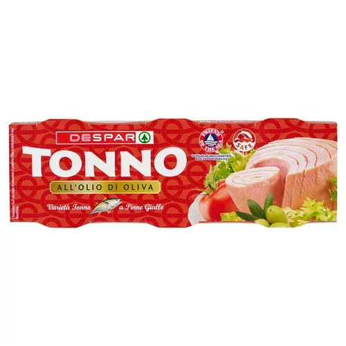 DESPAR TONHAL TÖRZSDARABOK OLÍVAOLAJBAN 3 X 70 G (210 G)