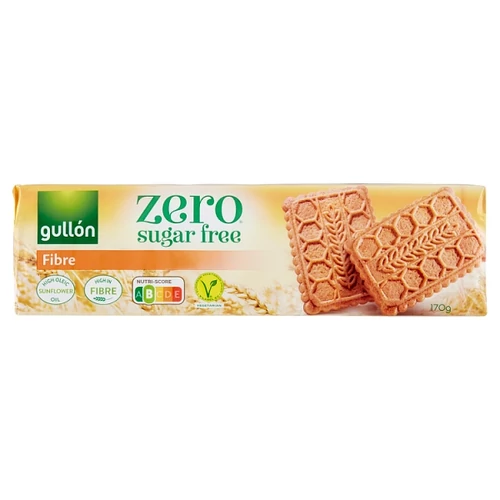 GULLON KEKSZ BÚZAKORPÁS CUKORMENTES 170G