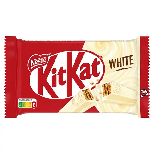 KITKAT WHITE ROPOGÓS OSTYA FEHÉR BEVONÓVAL 41,5 G
