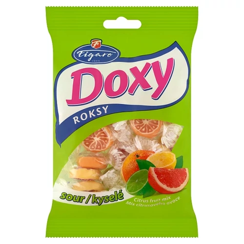 FIGARO DOXY VEGYES GYÜMÖLCS ÍZŰ SAVANYÚ ROXCUKORKA 90 G 
