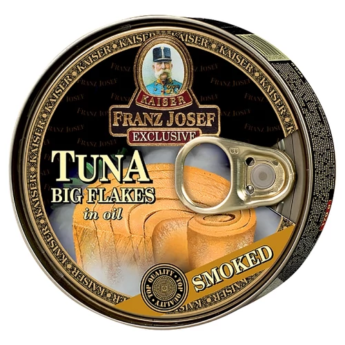 KAISER FRANZ JOSEF TONHALDARABOK NAPRAFORGÓOLAJBAN FÜSTÖLT ÍZESÍTÉSSEL 170 G