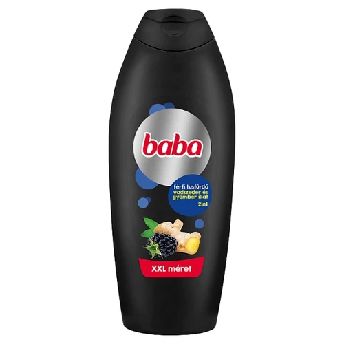 BABA 2IN1 FÉRFI TUSFÜRDŐ VADSZEDER ÉS GYÖMBÉR ILLAT 750 ML