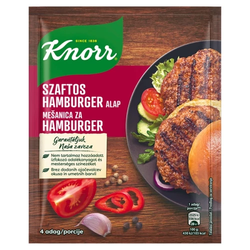 KNORR SZAFTOS HAMBURGER ALAP 70 G