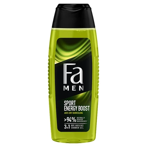 FA MEN TUSFÜRDŐ POWER BOOST FÉRFI 250ML