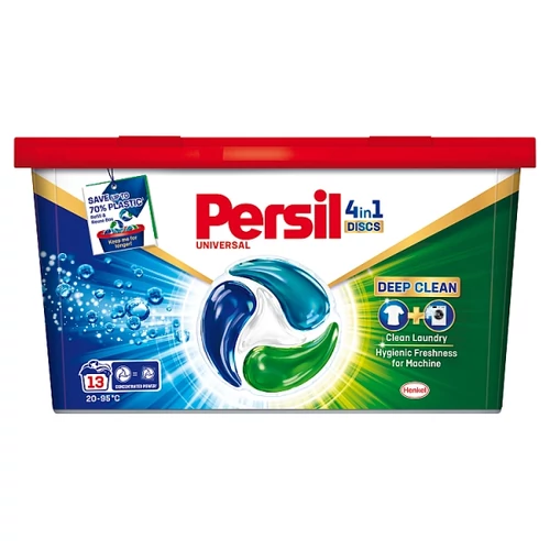 PERSIL DISCS UNIVERSAL MOSÓSZER KONCENTRÁTUM FEHÉR ÉS VILÁGOS RUHADARABOKHOZ 13 MOSÁS 214,5 G