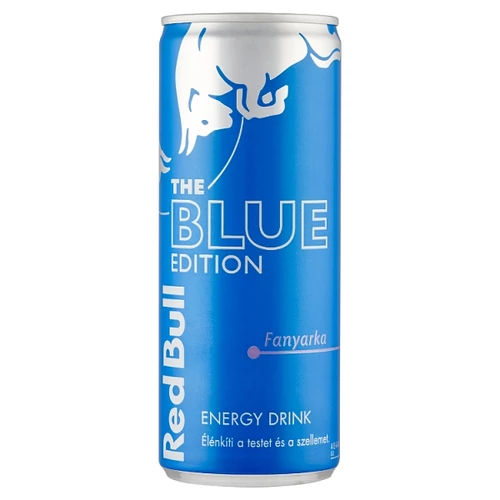 RED BULL THE BLUE EDITION ENERGIAITAL FANYARKA ÍZESÍTÉSSEL 250 ML 
