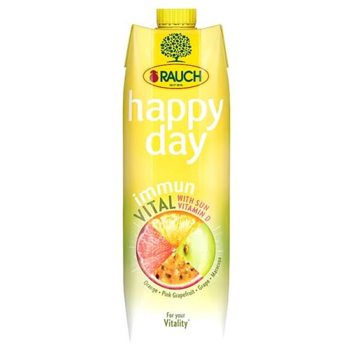 RAUCH HAPPY DAY VEGYES GYÜMÖLCSNEKTÁR 2 VITAMINNAL 1 L