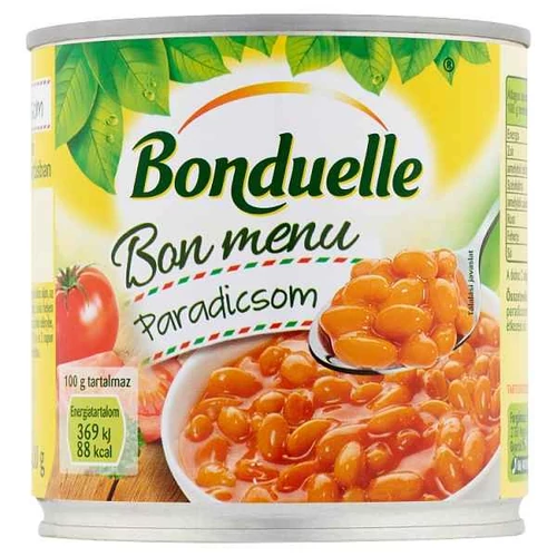 BONDUELLE BON MENU PARADICSOMOS FEHÉRBAB 430G