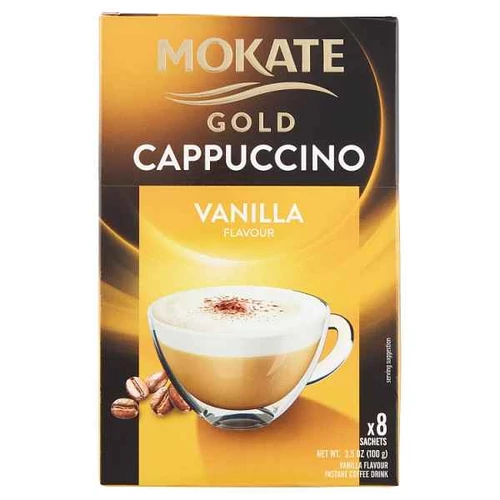 MOKATE GOLD CAPPUCCINO VANILIA 8X12,5G