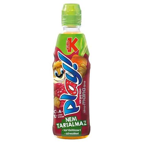KUBU PLAY RÉPA-MÁLNA-LIME GYÜMÖLCSITAL 0,4L
