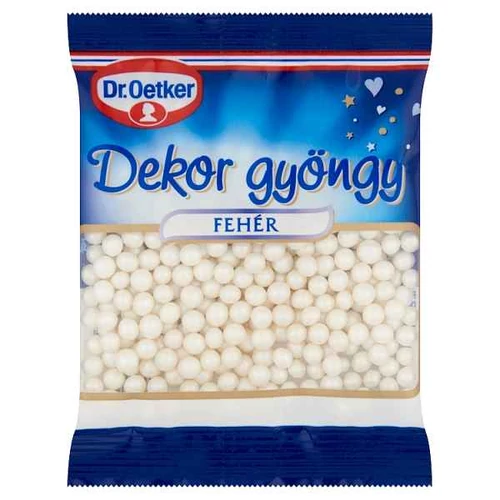 DR. OETKER FEHÉR DEKOR GYÖNGY 30 G