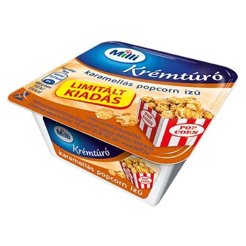 MILLI KARAMELLÁS POPCORN ÍZŰ KRÉMTÚRÓ 90 G