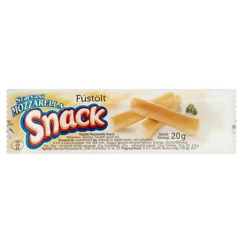 SZARVASI FÜSTÖLT MOZZARELLA SNACK 20 G