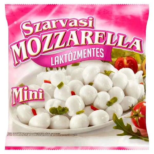 SZARVASI MINI LAKTÓZMENTES MOZZARELLA SAJT 100 G