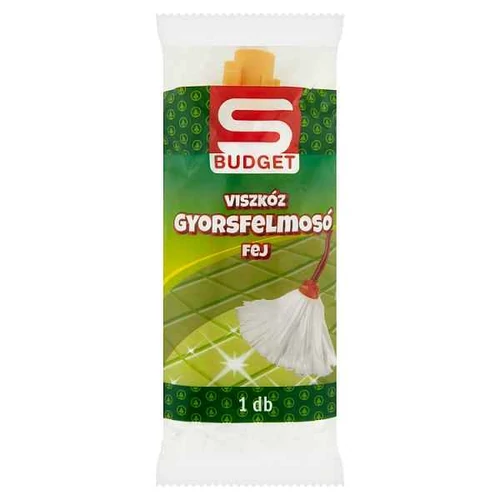 S-BUDGET VISZKÓZ GYORSFELMOSÓ FEJ