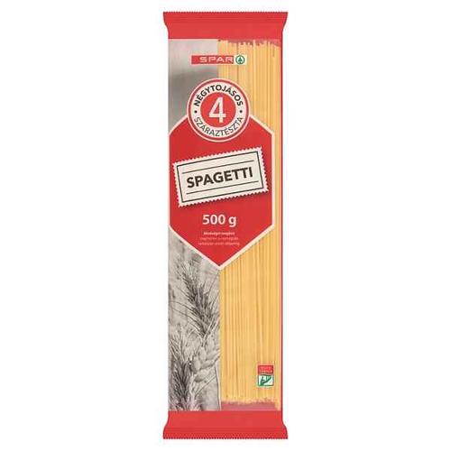 SPAR SPAGETTI 4 TOJÁSOS SZÁRAZTÉSZTA 500G