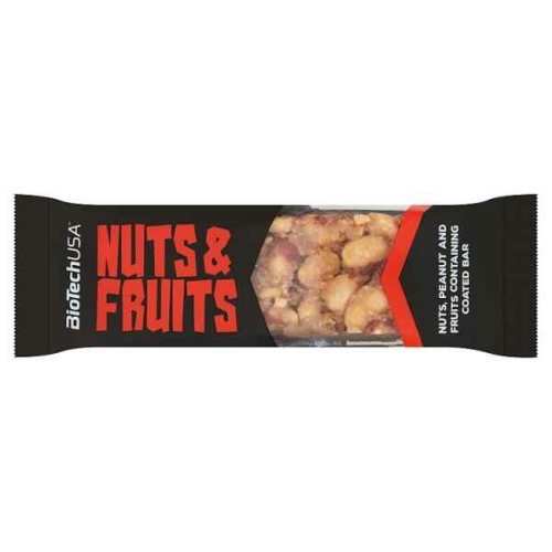 NUTS&FRUIT SZELET BEVONATTAL 40G