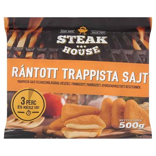 STEAK HOUSE RÁNTOTT TRAPISTA 500G