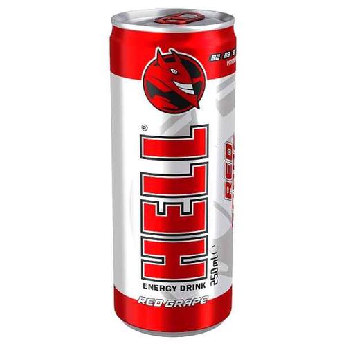 HELL RED GRAPE KOFFEINTARTALMÚ ENERGIAITAL 250ML