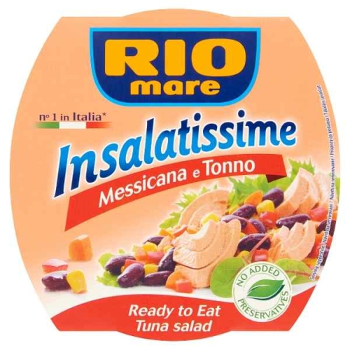 RIO MARE INSALATISSIME MEXIKÓI TONHALSALÁTA 160 G