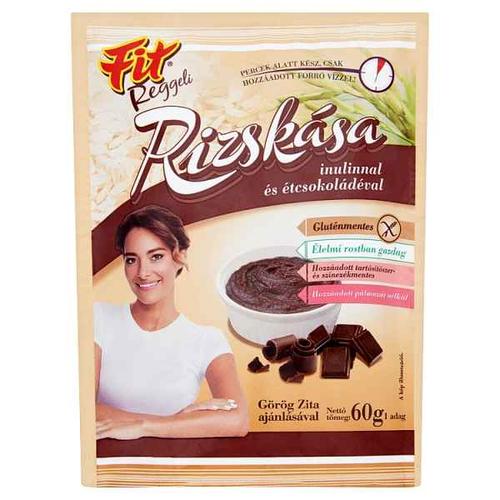FIT RIZSKÁSA ÉTCSOKIS INULINNAL 60G