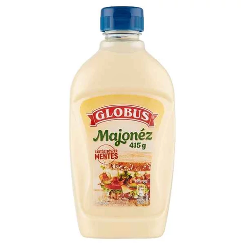 GLOBUS MAJONÉZ FLAKONOS 415G